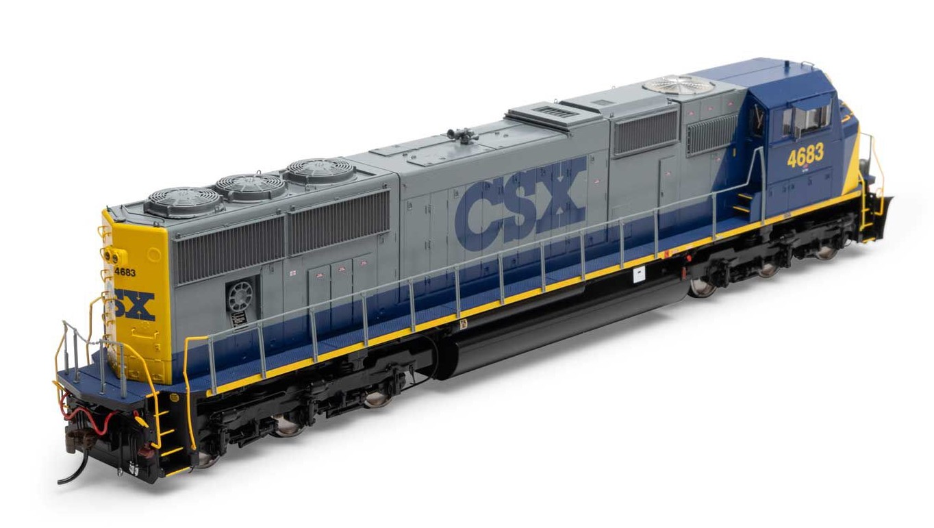 Athearn Genesis HO ATHG71215 DCC/Tsunami 2 Sound Equipped EMD SD70M Locomotive CSX 'YN2' #4683