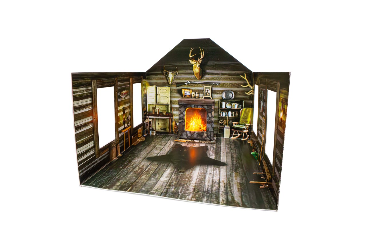 Woodland Scenics N BR4961 Built Up Cozy Cabin - Assembled
