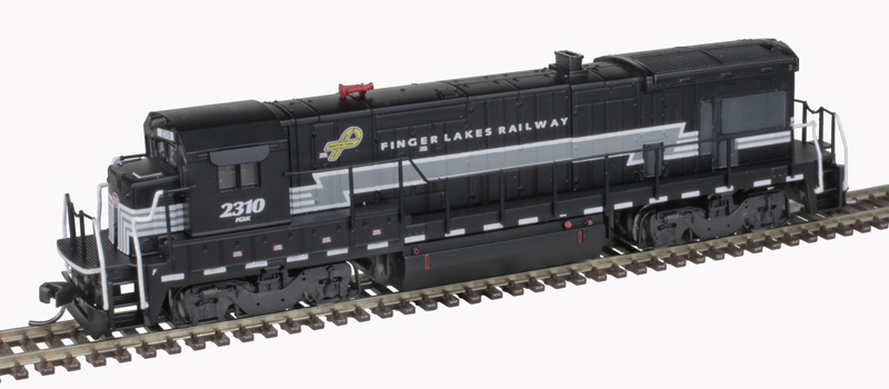 Atlas Master Gold Series N 40005455 DCC/ESU LokSound V5 Equipped GE B23-7 Locomotive w/Ditch Lights Finger Lakes Railway #2310