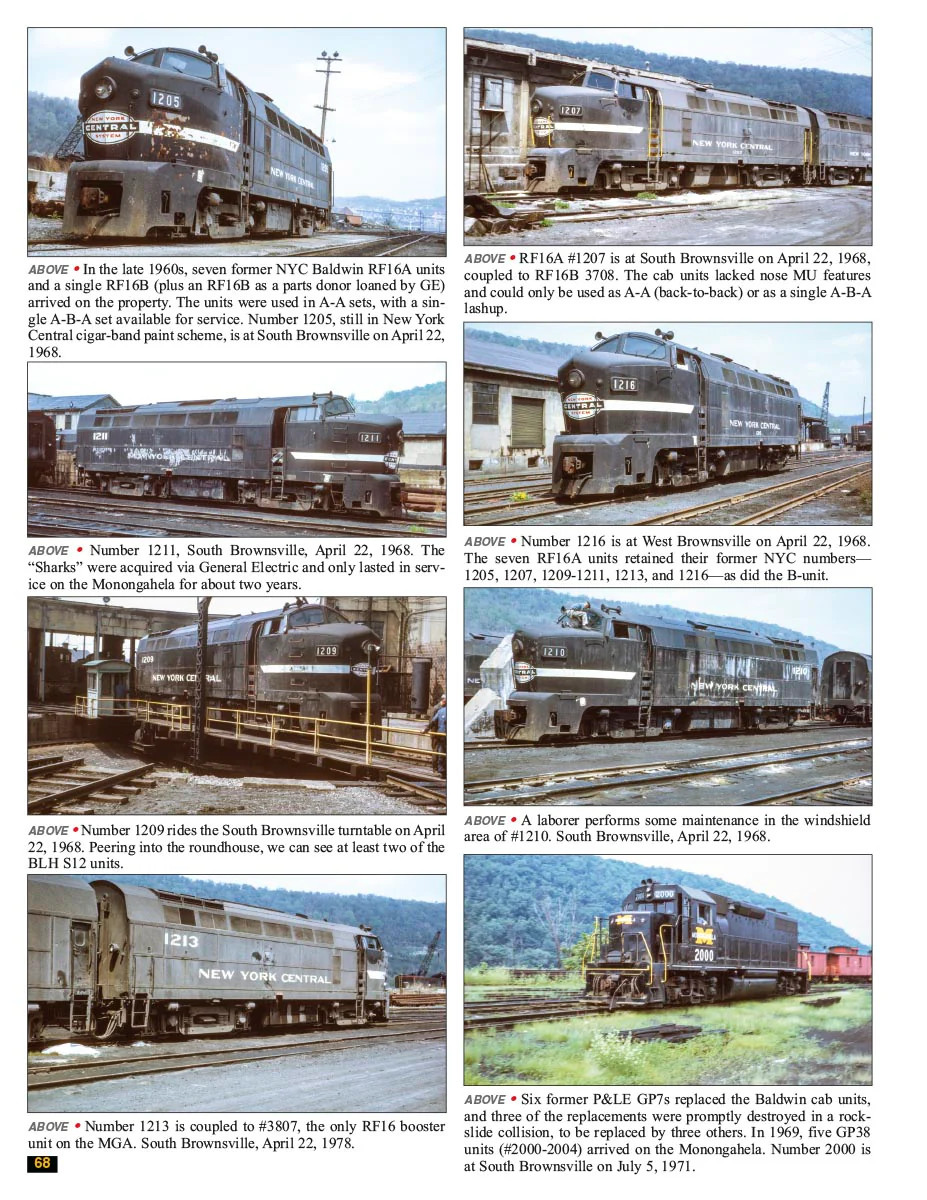 Morning Sun Books 1788 Trackside around Southwestern Pennsylvania 1967-2005 with Dick Flock