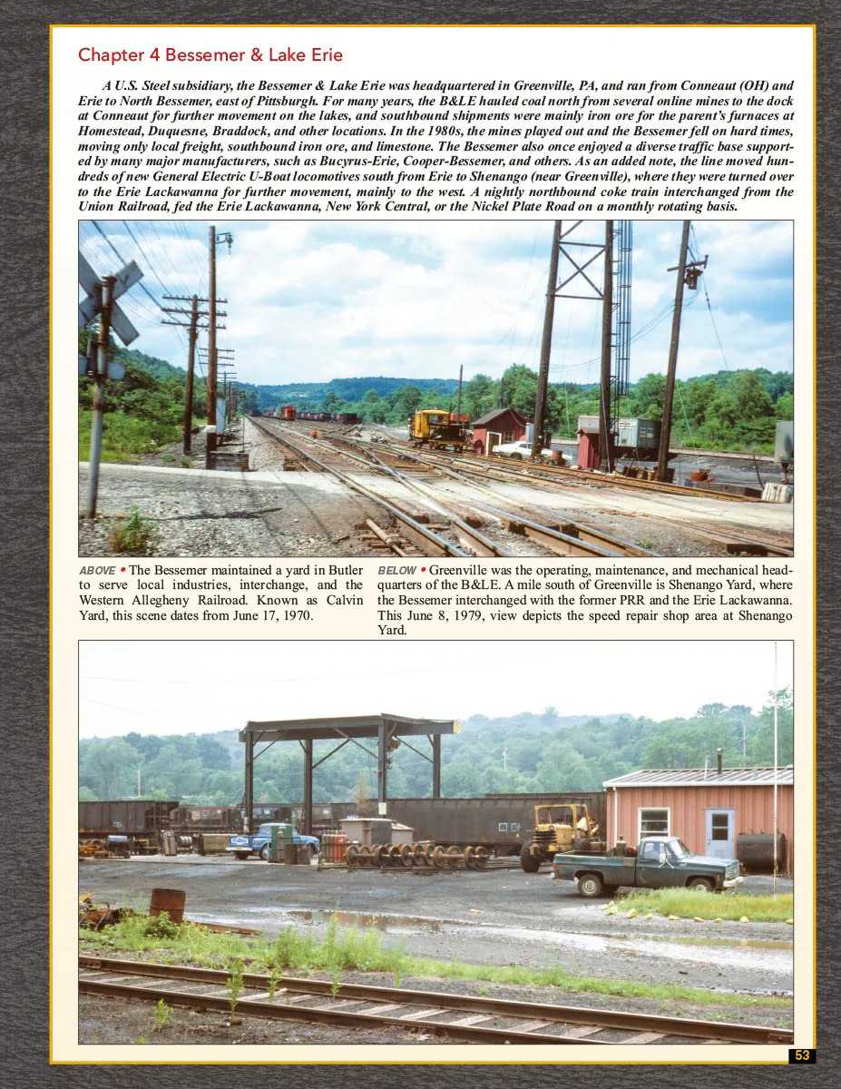 Morning Sun Books 1788 Trackside around Southwestern Pennsylvania 1967-2005 with Dick Flock