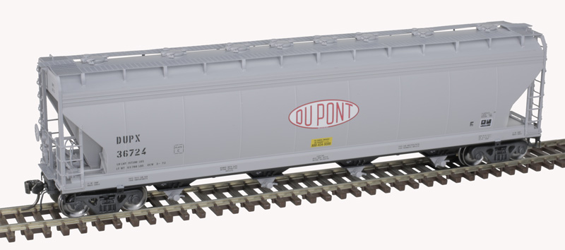 Atlas Master Plus HO 20007373 ACF 5250 Covered Hopper DuPont DUPX #36724
