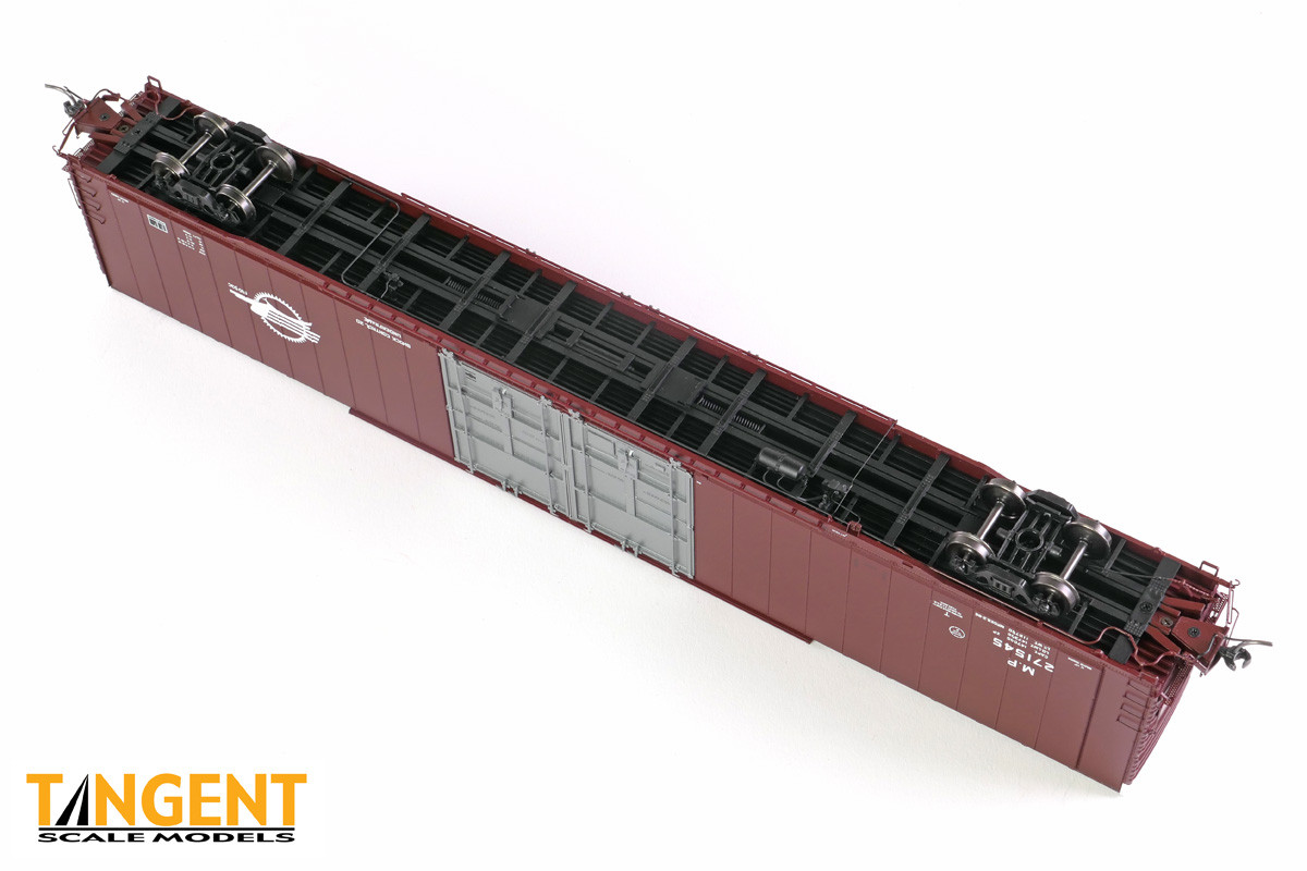 Tangent Scale Models HO 25068-02 Greenville 86′ Double Plug Door Box Car Missouri Pacific 'Screaming Eagle 1985' MP #271545