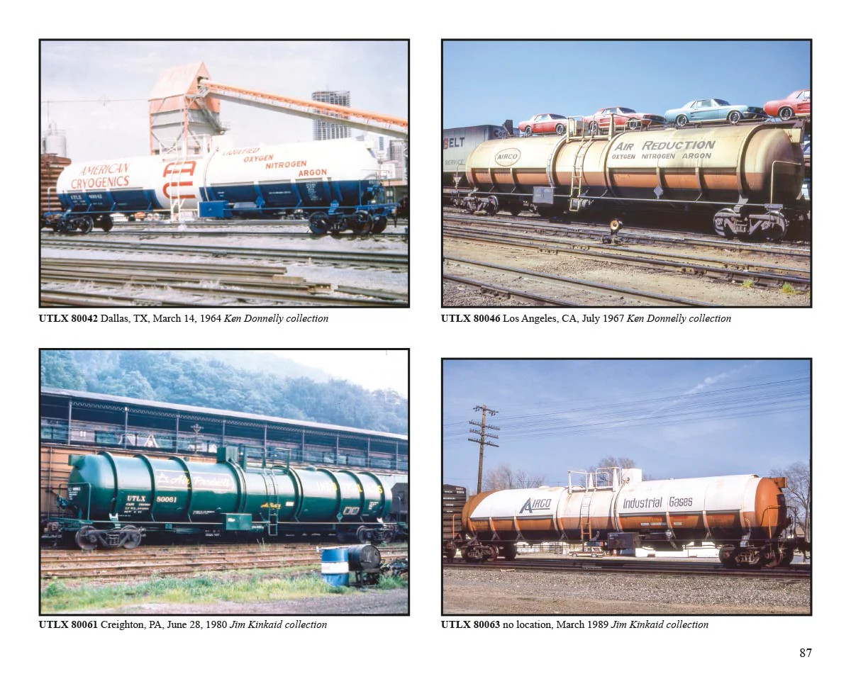 Morning Sun Books 8584 Tank Cars Volume 2: GCX-WSCX: A Sampling of Privately-Owned Tank Cars 1959-1995 - Softcover