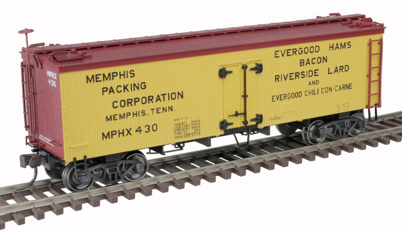 Atlas Master HO 20007198 36' Wood Reefer Memphis Packing Corporation MPHX #430