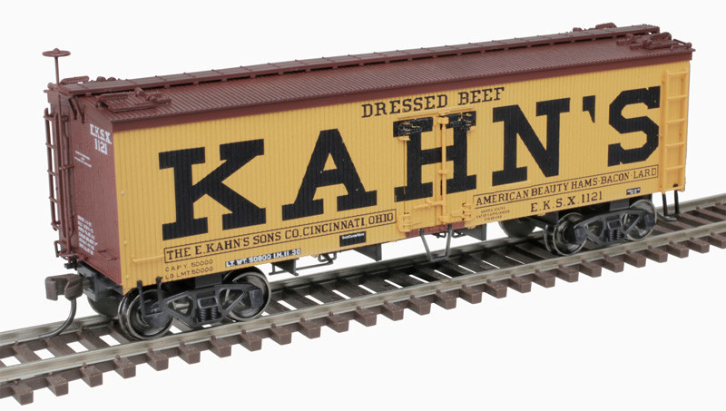 Atlas Master HO 20007206 36' Wood Reefer Kahn's EKSX #1121