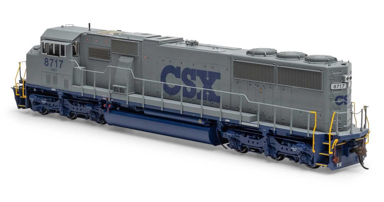 Athearn Genesis HO ATHG75637 DCC/Tsunami 2 Sound Equipped EMD SD60M 'Tri-Clops' Locomotive CSX CSXT #8717