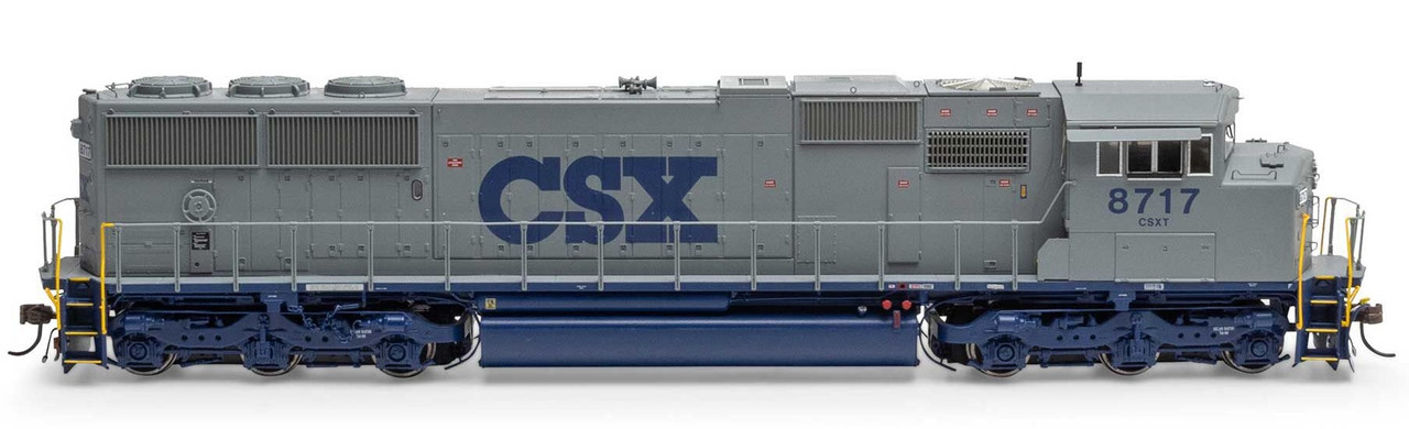 Athearn Genesis HO ATHG75637 DCC/Tsunami 2 Sound Equipped EMD SD60M 'Tri-Clops' Locomotive CSX CSXT #8717
