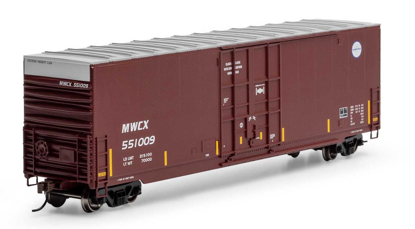 Athearn Roundhouse HO RND-1185 50' High-Cube Smooth Side Box