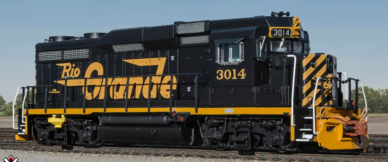ScaleTrains Rivet Counter N SXT39968 DCC Ready EMD GP30 Locomotive Rio Grande "Large Billboard Lettering" DRGW #3014