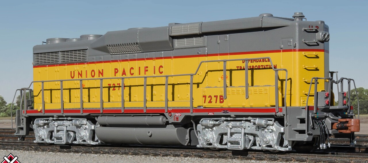 ScaleTrains Rivet Counter N SXT40011 DCC/ESU LokSound 5 EMD GP30B Passenger Locomotive Union Pacific "Dependable Transportation" UP #727B