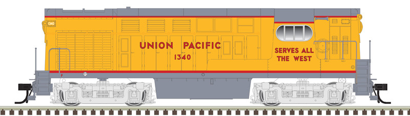 Atlas Master Silver Series N 40005535 DCC Ready Fairbanks-Morse H15-44 Locomotive Union Pacific UP #1329