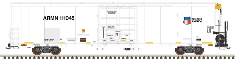 Atlas Master N 50006546 TrinityRail 64' Modern Reefer Union Pacific 'High Numbers/Patch' ARMN #111076