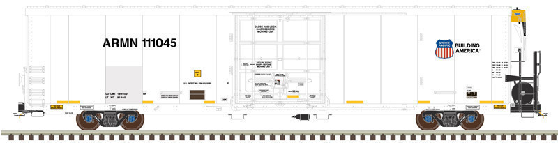 Atlas Master N 50006552 TrinityRail 64' Modern Reefer Union Pacific 'High Numbers/Patch' ARMN #111424