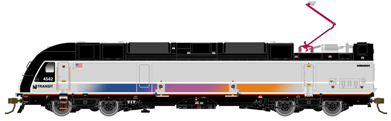 Atlas Master Silver Series N 40005744 DCC Ready ALP-45A Locomotive New  Jersey Transit NJT #4542