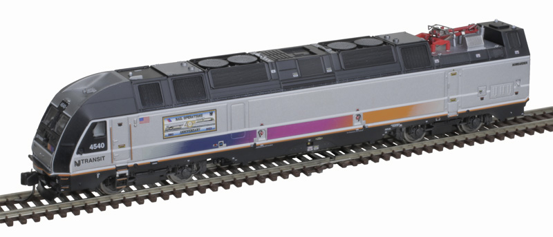 Atlas Master Silver Series N 40005737 DCC Ready ALP-45DP Locomotive New Jersey Transit '40th Anniversary' NJT #4540
