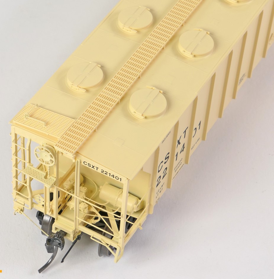 Tangent Scale Models HO 35161-10 Pullman-Standard 2929 Covered Hopper CSX 'Repaint 1989' CSXT #221604