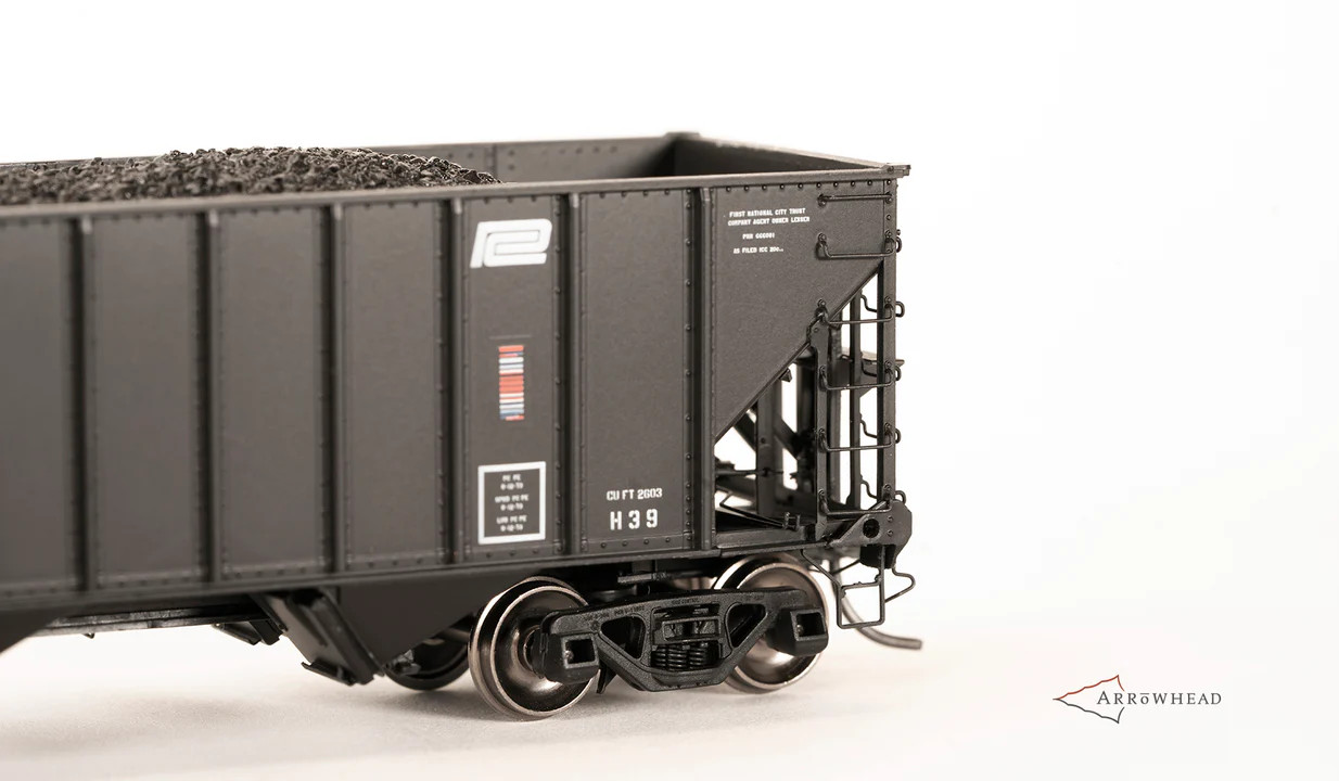Arrowhead HO 1008-2 Penn Central Committee Design Hopper Penn Central PC #443686