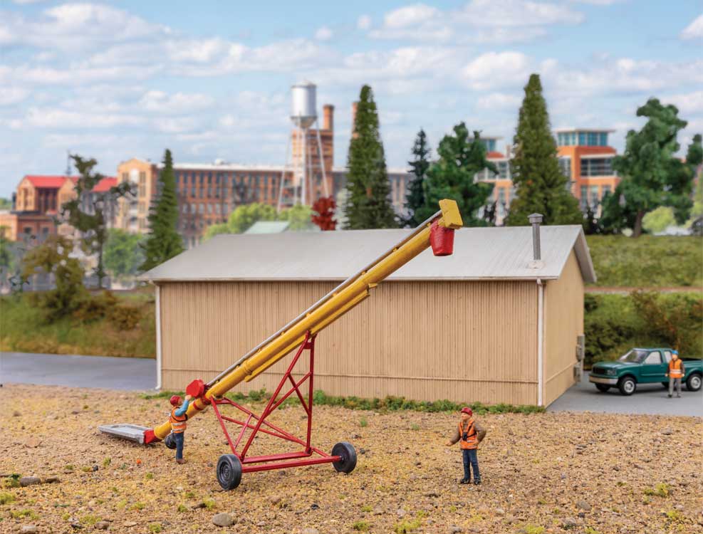 Walthers Cornerstone HO 933-4183 Utility Auger - Transload Facility - Kit
