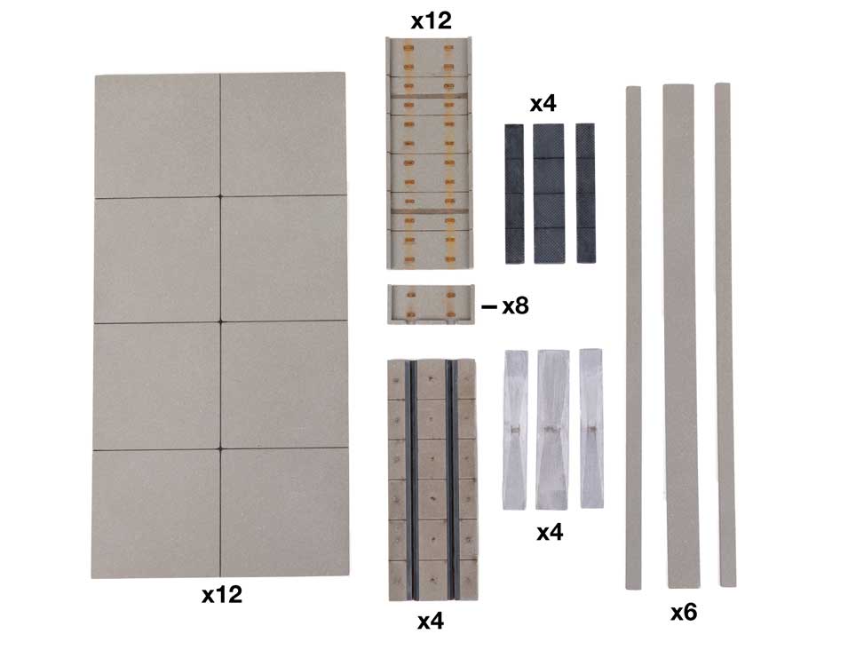 Walthers Cornerstone HO 933-4186 Transload Pavement - Transload Facility - Kit