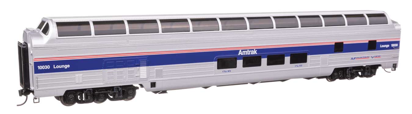 WalthersProto HO 920-13603 85' Budd Great Dome Amtrak Ph IV #10030