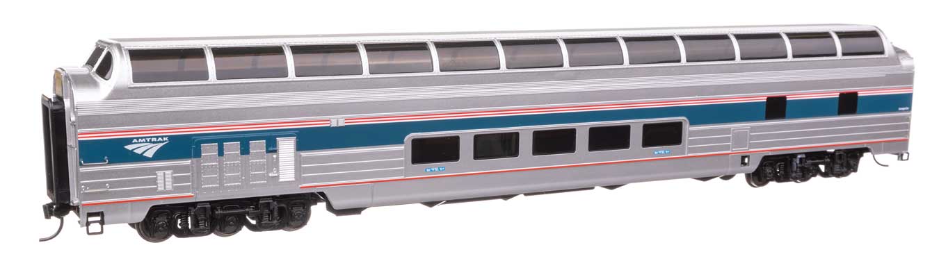 WalthersProto HO 920-13604 85' Budd Great Dome Amtrak Ph VI w/Decal