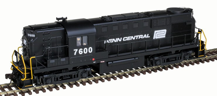 Atlas Classic Silver Series HO 10004533 DCC Ready Alco RS11 Locomotive Penn Central PC #7604