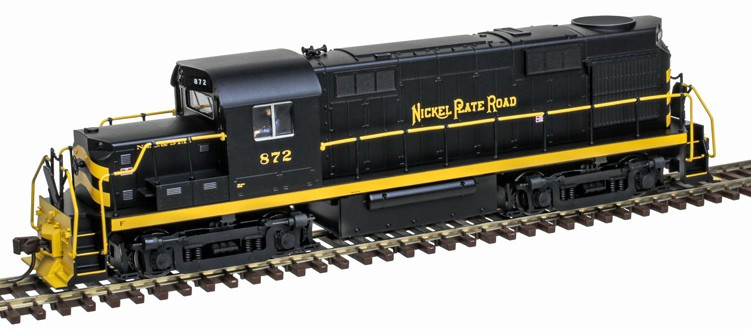 Atlas Trainman Silver Series HO 10004369 DCC Ready Alco RS36 Locomotive Nickel Plate Road NKP #872