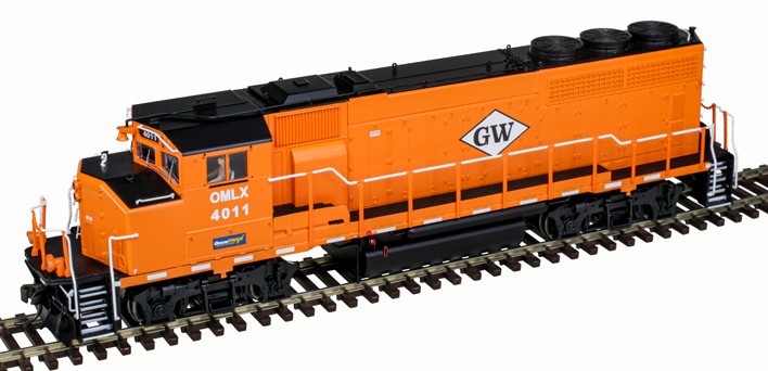 Atlas Master Silver Series HO 10004391 DCC Ready GMD GP40-2W