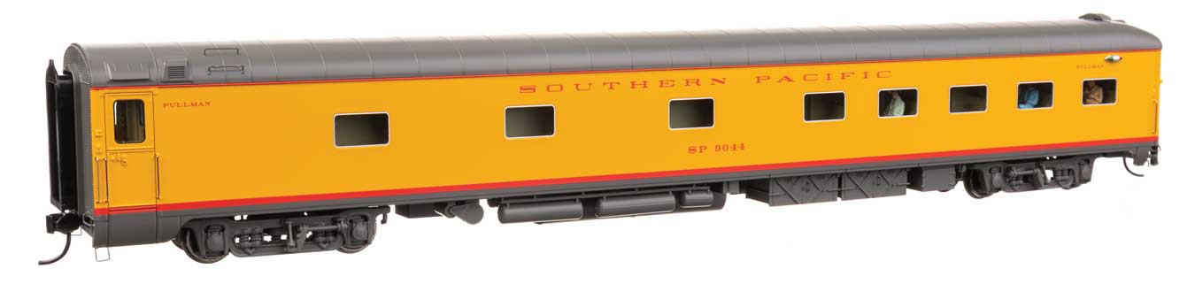 WalthersProto HO 920-9853 85' P-S 10-6 Sleeper with Blunt End DELUXE 1 Southern Pacific SP #9044