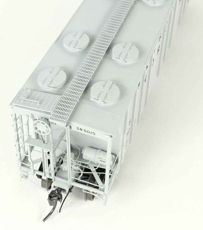 Tangent Scale Models HO 35014-04 PS-2 3215CuFt Covered Hopper Sacramento Northern 'Delivery Gray 5-1959' SN #5016