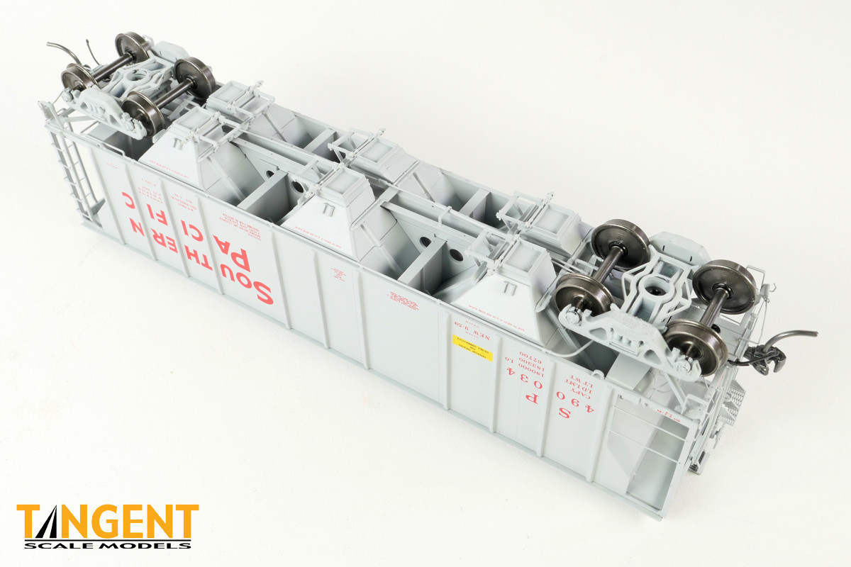 Tangent Scale Models HO 35015-04 PS-2 3215CuFt Covered Hopper Southern Pacific 'Delivery Gray H-100-1 9-1959' SP #490046