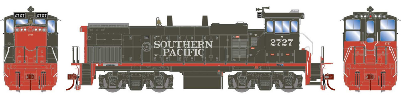 Athearn Genesis HO ATHG66366 DCC/Tsunami 2 Sound Equipped EMD MP15AC Locomotive Southern Pacific SP #2727