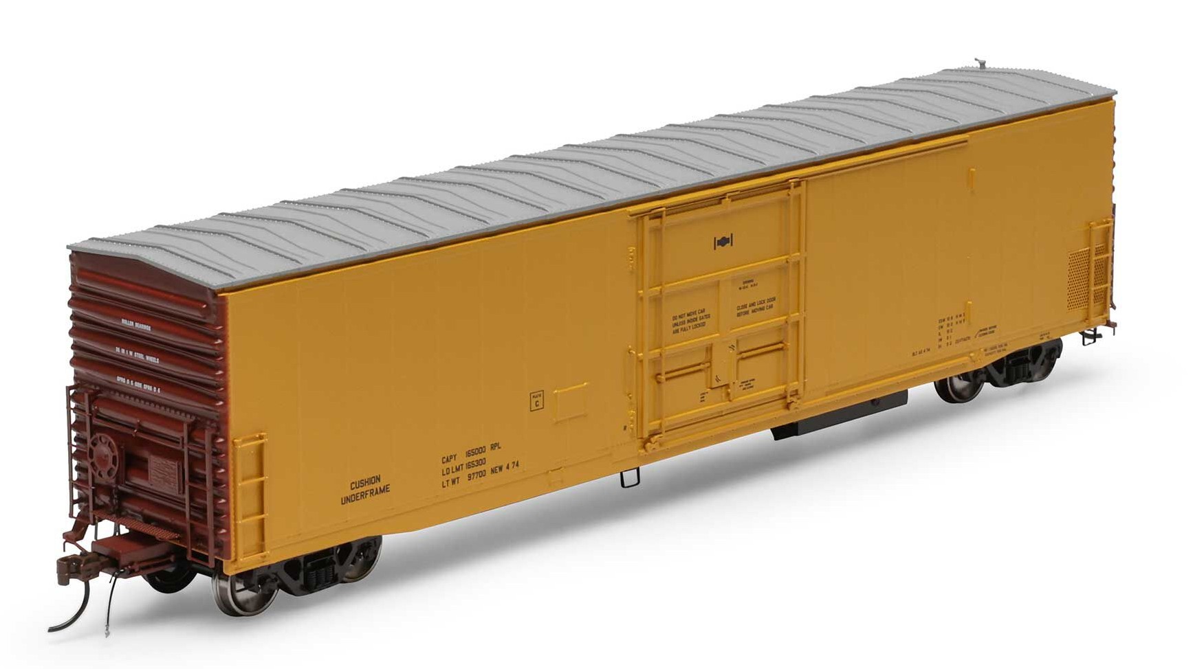 Athearn Genesis HO ATHG-1124 57' FGE Mechanical Reefer Data Only 'Yellow'