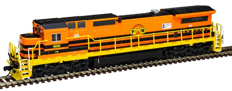 Atlas Master Gold Series N 40005669 DCC/ESU LokSound V5 Equipped GE Dash 8-40C w/ F/R Ditch Lights Providence & Worcester P&W #4050
