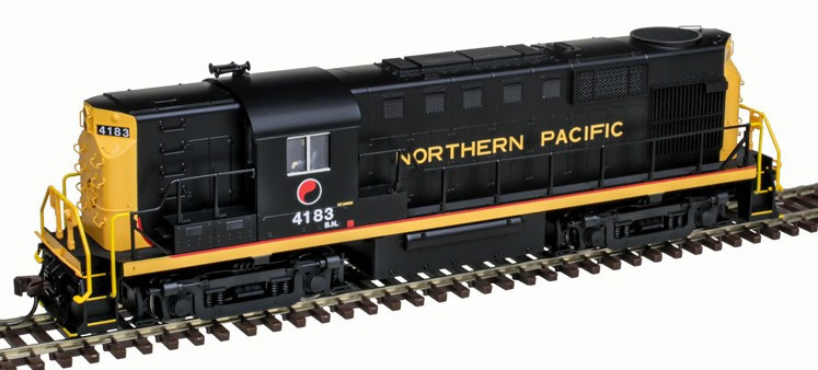 Atlas Classic Gold Series HO 10004535 DCC/ESU LokSound Select Equipped Alco RS11 Locomotive Burlington Northern 'NP Patch' BN #4183