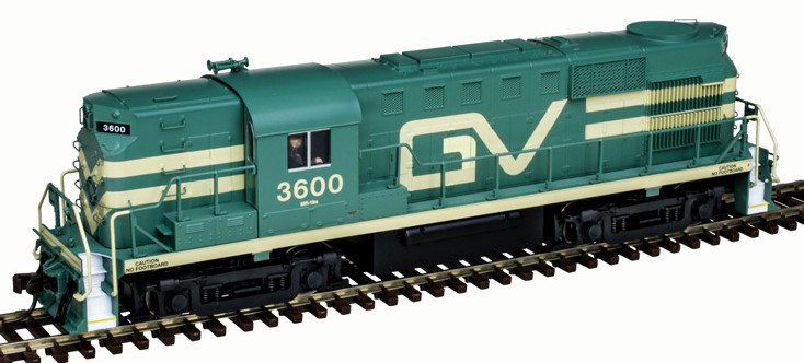 Atlas Classic Gold Series HO 10004539 DCC/ESU LokSound Select Equipped Alco RS11 Locomotive Genessee Valley GV #3600