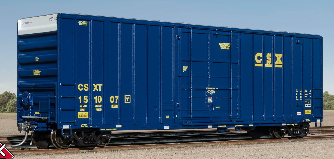 ScaleTrains ExactRail Evolution HO EE1456-4 Gunderson 6269 H-C Boxcar CSX CSXT #151059