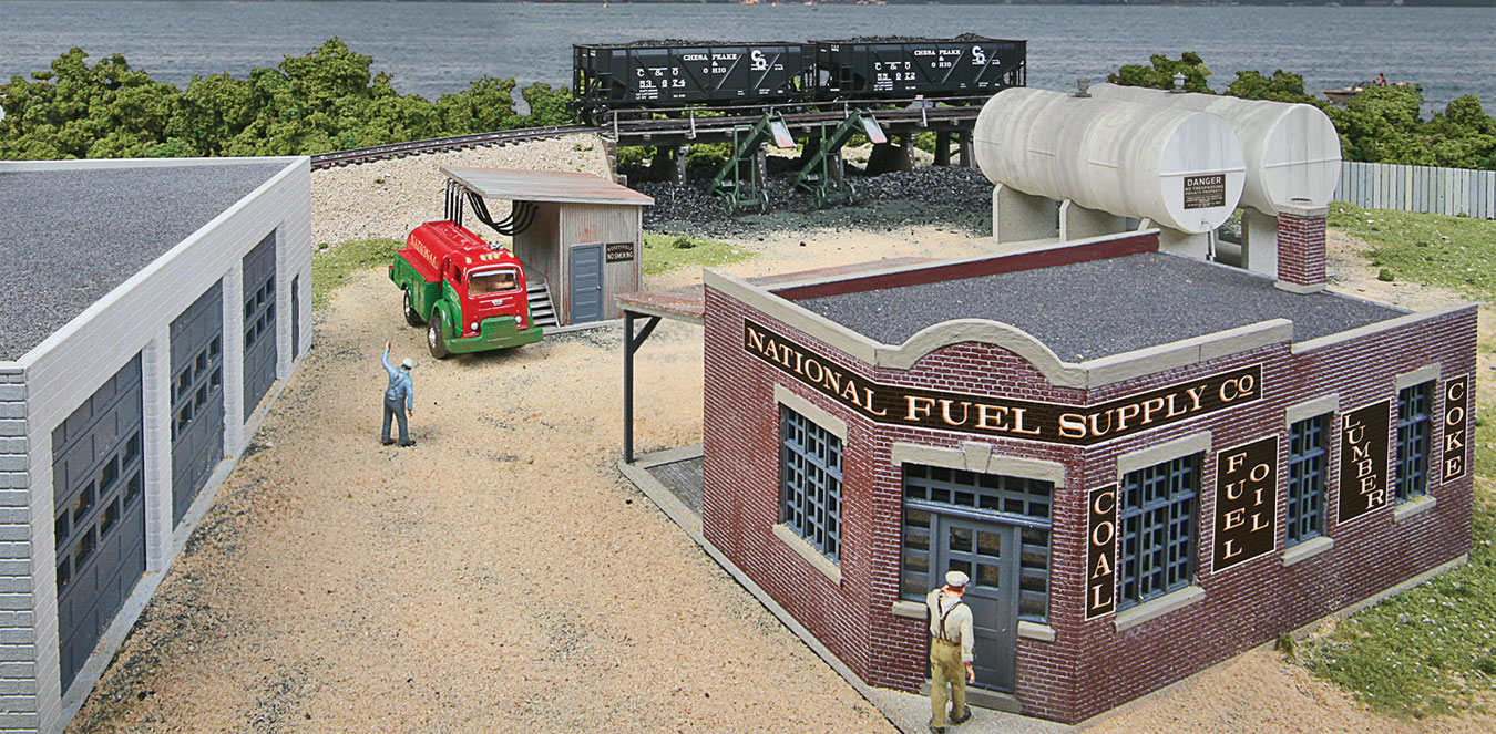 Walthers Cornerstone HO 933-4045 National Fuel Supply Co. - Kit