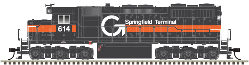 Atlas Master Silver Series HO 10004454 DCC Ready EMD SD-35 Locomotive Guilford Springfield Terminal #614