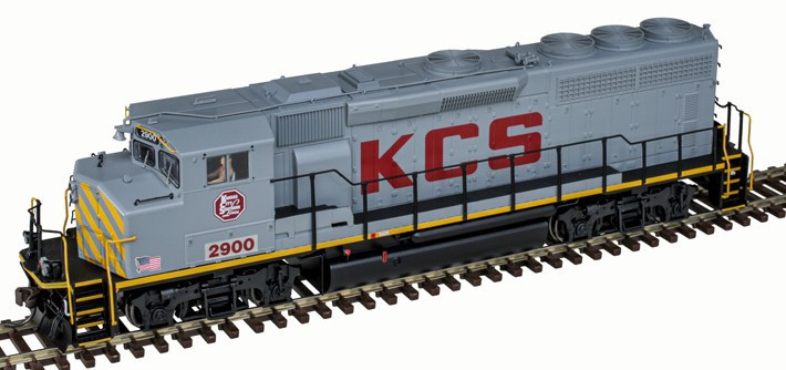 Atlas Master Gold Series HO 10004418 DCC/ESU LokSound Select Equipped GMD GP40-2W Locomotive Kansas City Southern KCS #2916