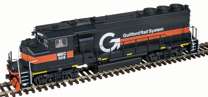 Atlas Master Gold Series HO 10004427 DCC/ESU LokSound Select Equipped GMD GP40-2W Locomotive Guilford MEC #518