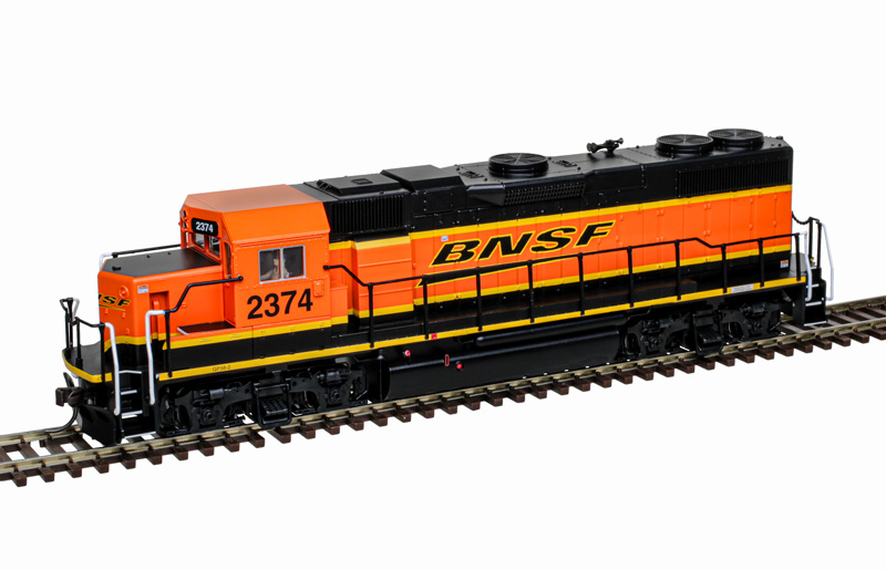 Atlas Trainman Silver HO 10004553 DCC Ready GP38-2 Locomotive BNSF