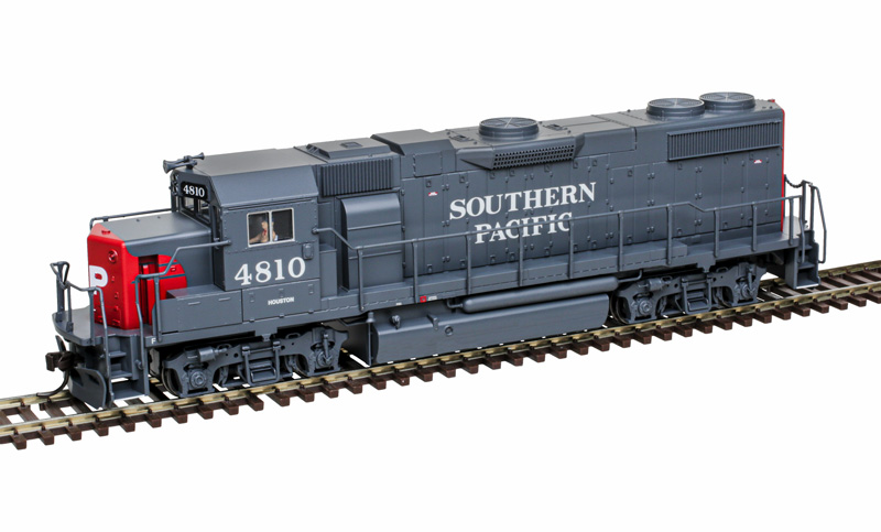 Atlas Trainman Silver HO 10004566 DCC Ready GP38-2 Locomotive Southern Pacific SP #4810