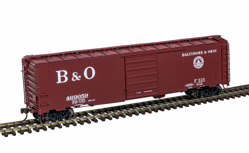 Atlas Master HO 20007518 50' Postwar Single Door Boxcar Baltimore & Ohio B&O #469010