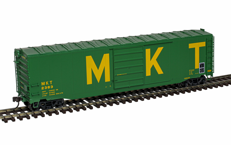 Atlas Master HO 20007528 50' Postwar Single Door Boxcar Missouri-Kansas-Texas MKT #2383