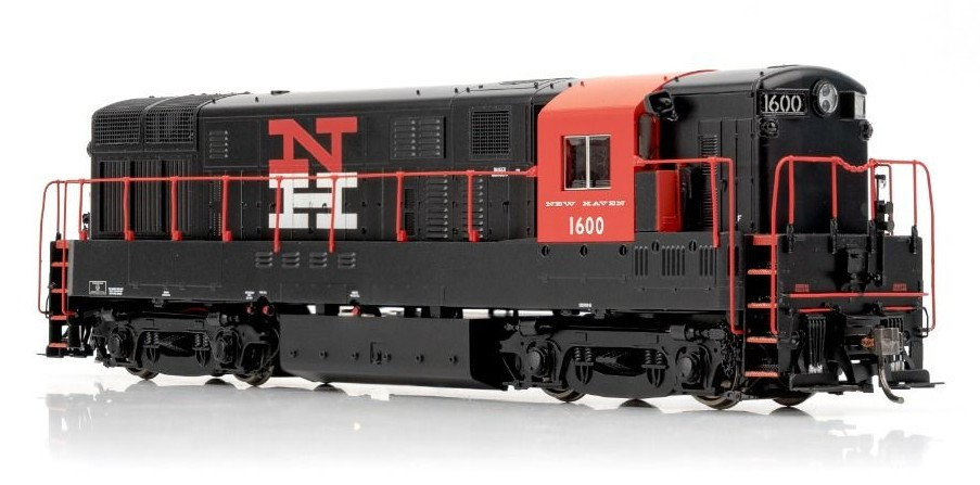Rapido Trains Inc HO 44012 DCC Ready FM H16-44 Locomotive New Haven 'McGinnis Scheme' NH #1612