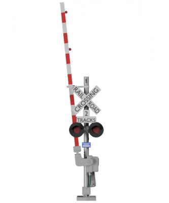 Details Plus HO H10102 Grade Crossing Signal w/20-ft Gate Non Lighted  1-Pair