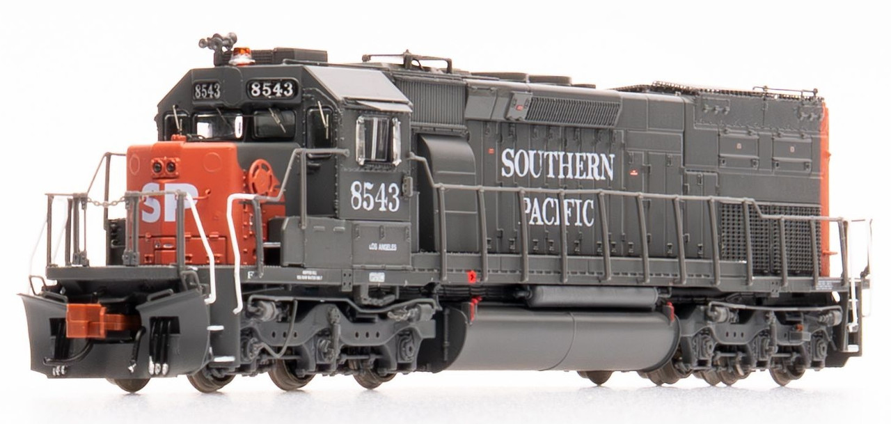 ScaleTrains Rivet Counter N SXT41030 DCC/ESU LokSound V5 EMD SD40T-2 Southern Pacific 'Distressed Roman Lettering Lobotomized' SP #8560