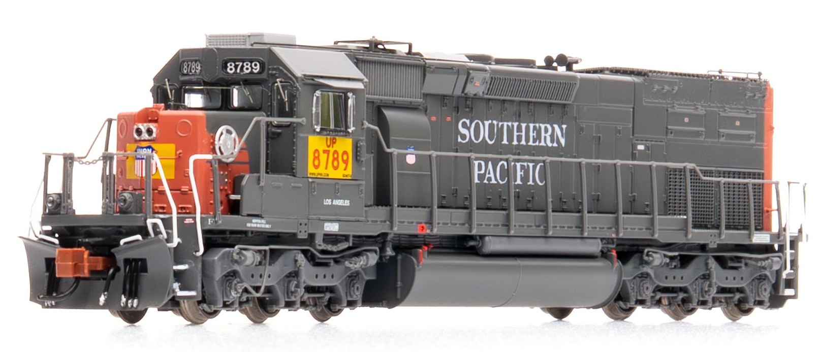 ScaleTrains Rivet Counter N SXT41060 DCC/ESU LokSound V5 EMD SD40T-2 Union Pacific 'ex-SP Roman Lettering Patch' w/Ditch Lights UP #8789